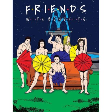 F*R*I*E*N*D*S With Benefits Color Book