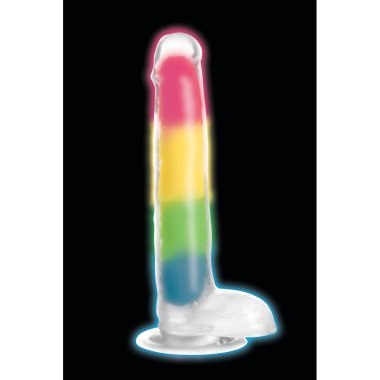 Lollicock 7" GID Rainbow Silicone balls