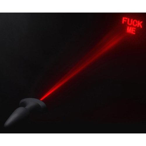 Laser Fuck Me Medium Anal Plug w/ RC