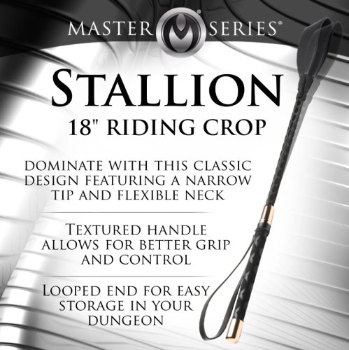 Stallion Riding Crop 18\"