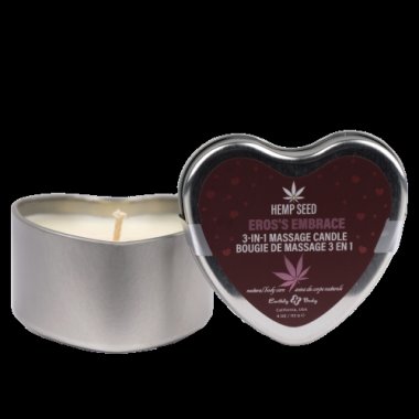 CANDLE 3-IN-1 EROS EMBRACE MASSAGE CANDLE 4.7 OZ