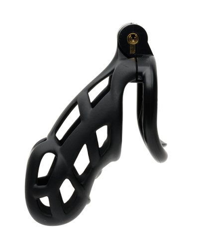 Sport Fucker Cellmate Guardian Chastity Cage - Size 3 Black