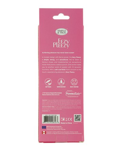 Easy Pleezy Vibrator - Pink