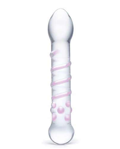 Glas Spiral Staircase Full Tip Glass Dildo