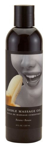 MASSAGE OIL EDIBLE BANANA 8OZ