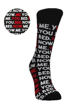 (WD) SEXY SOCKS YOU.ME.BED.NOW 36-41
