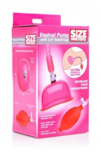 Size Matters Vaginal Pump w 3.8\" Sm Cup