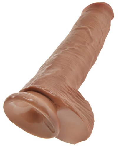 King Cock 11\" Cock w/Balls - Tan