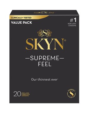 Lifestyles SKYN Supreme Feel Condoms - Pack of 20