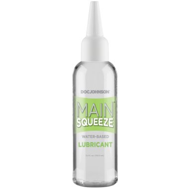 MAIN SQUEEZE WATER BASED LUBRICANT 3.4 OZ