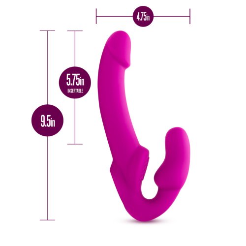 TEMPTASIA ESTELLA STRAPLESS SILICONE DILDO PINK