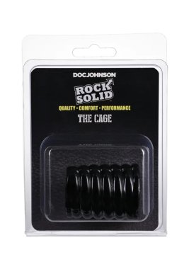 ROCK SOLID COCK CAGE BLACK