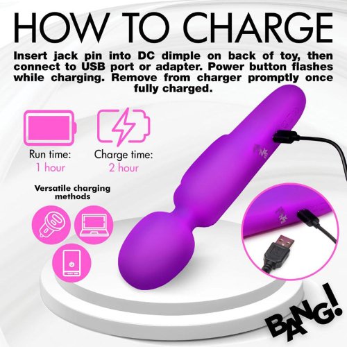 Bang! Digital Silicone Wand