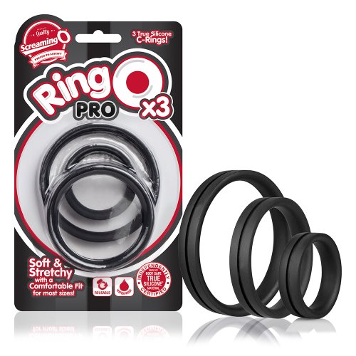 SCREAMING O RING O PRO X 3 BLACK