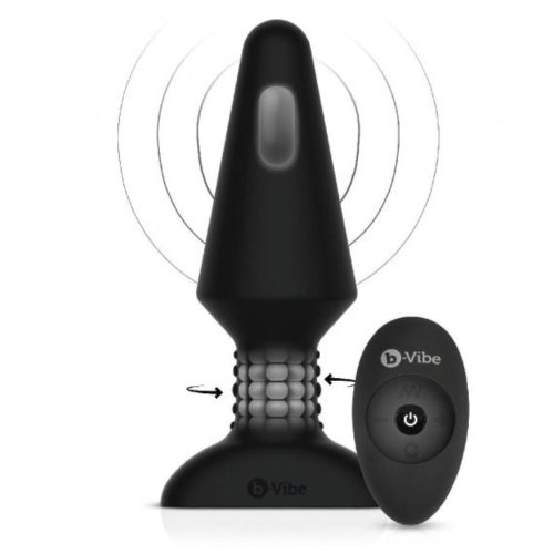 b-Vibe Rimming Plug XL- Black