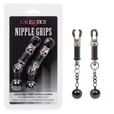 NippleGrips Weighted Twist Nipple Clamp*