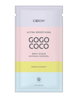 COOCHY Ultra Smoothing Body Scrub Foil - .35 oz Mango Coconut