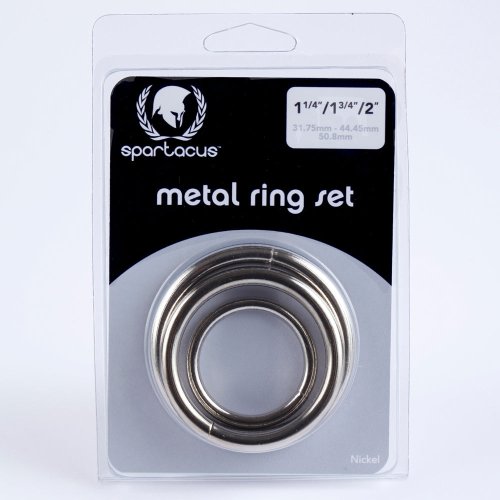 Metal Ring Set - 3 pc 1.25/1.75/2\"