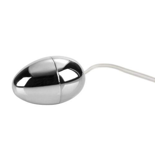 POCKET EXOTICS VIBRATING SILVER EGG