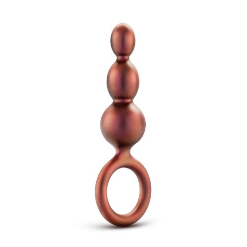 ANAL ADVENTURES MATRIX BEADED LOOP PLUG COPPER