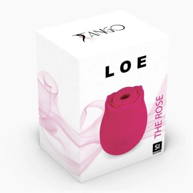 LOE THE ROSE PREMIUM SUCTION STIMULATOR NEON PINK