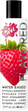 Flavored Sultry Strawberry Edible Lube 3oz