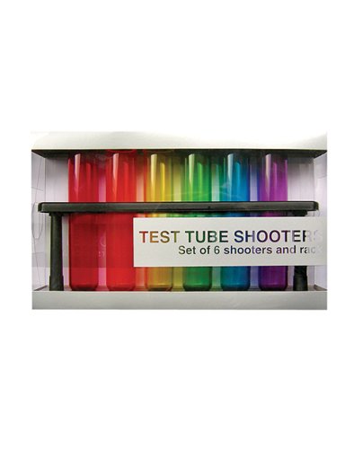 Acetate Test Tube Shooters - Set of 6
