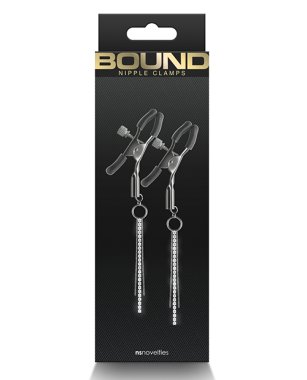 Bound D3 Nipple Clamps - Gunmetal