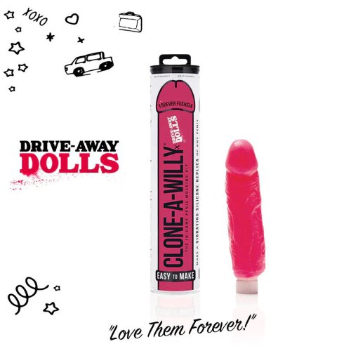 Clone A Willy Drive Away Dolls - Fuchsia