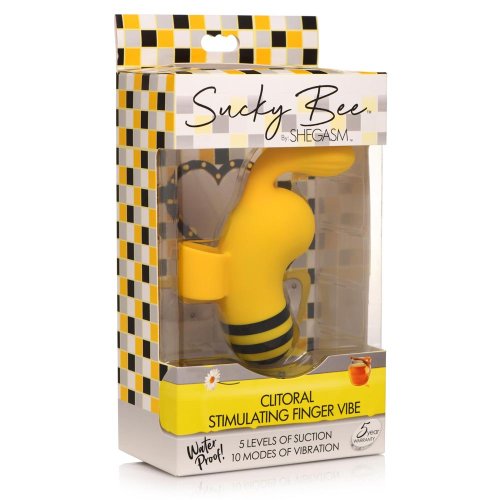 Sucky Bee Clit Stimulating Finger Vibe