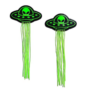 Tassel UFO Alien GlowInDark Pasties
