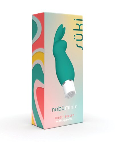 Nobu Mini Suki Rabbit Bullet - Teal
