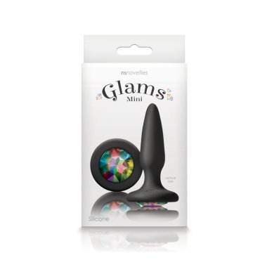 GLAMS MINI RAINBOW GEM BUTT PLUG