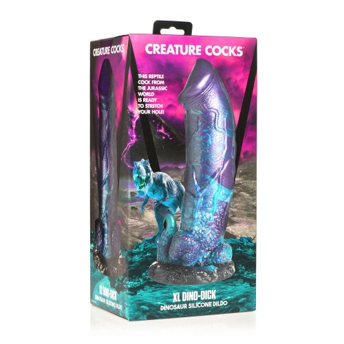 XL Dino Dick Dinosaur Silicone Dildo