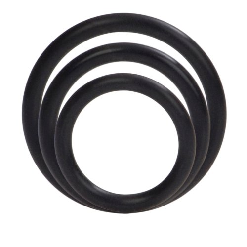 SILICONE SUPPORT RINGS BLACK