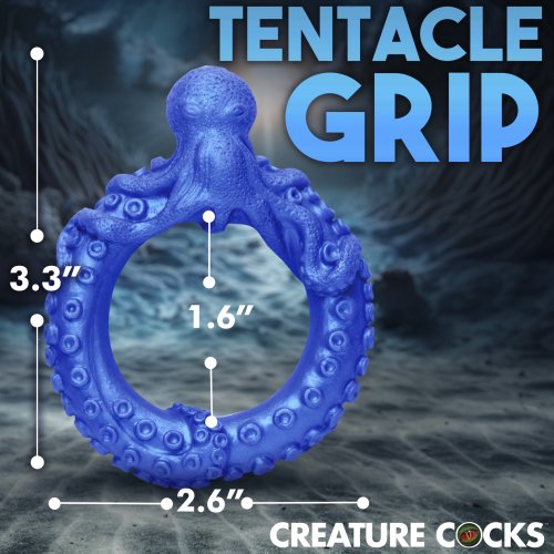 CREATURE COCKS POSEIDON\'S OCTO -RING SILICONE COCK RING