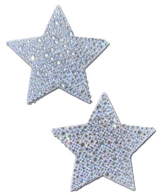 PASTEASE CRYSTAL SILVER STARS