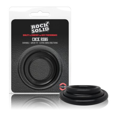Rock Solid 3 PK Rubber C Ring Set *
