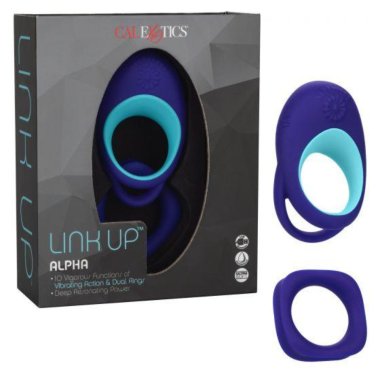 Link Up Alpha Vibrating Cock Ring Set