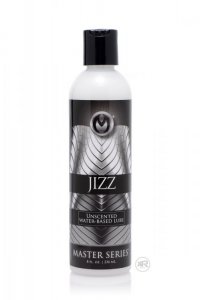 MASTER SERIES JIZZ UNSCENTED WATER-BASED LUBE 8OZ