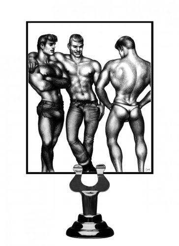 TOM OF FINLAND 3 PIECE COCK RING SET SILICONE