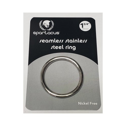 Seamless Stainless Steel Ring 1.75\"