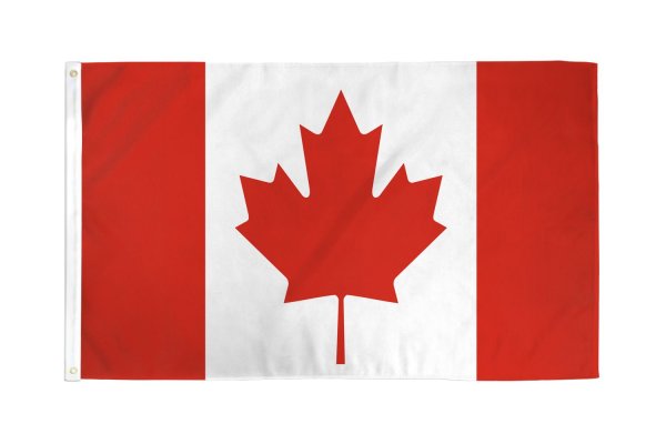Canada Flag 3\'x5\' Poly *