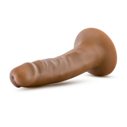 DR SKIN SILICONE DR LUCAS 5IN DILDO MOCHA