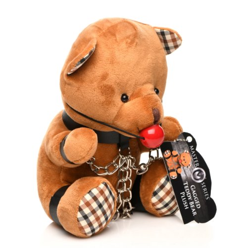 Gagged Bondage Teddy Bear Plush