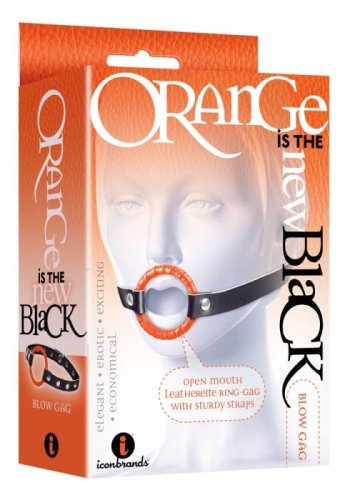 9\'S BLACK BLOW GAG OPEN MOUTH