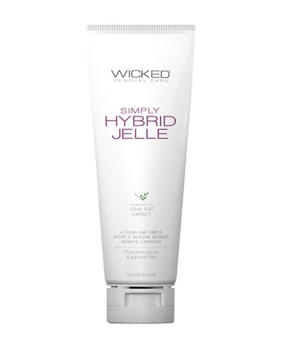 Wicked Sensual Care Simply Hybrid Jelle Lubricant - 4 oz