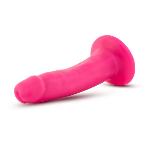 NEO 5.5 DUAL DENSITY COCK NEON PINK \"