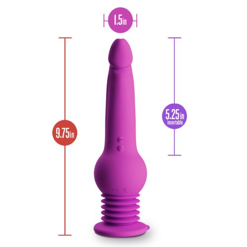 IMPRESSIONS NEW YORK GYROQUAKE DILDO PURPLE