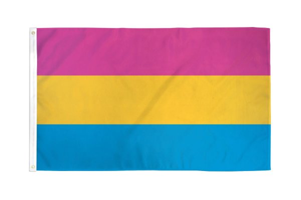 Pansexual Flag 3\' X 5\' Polyester